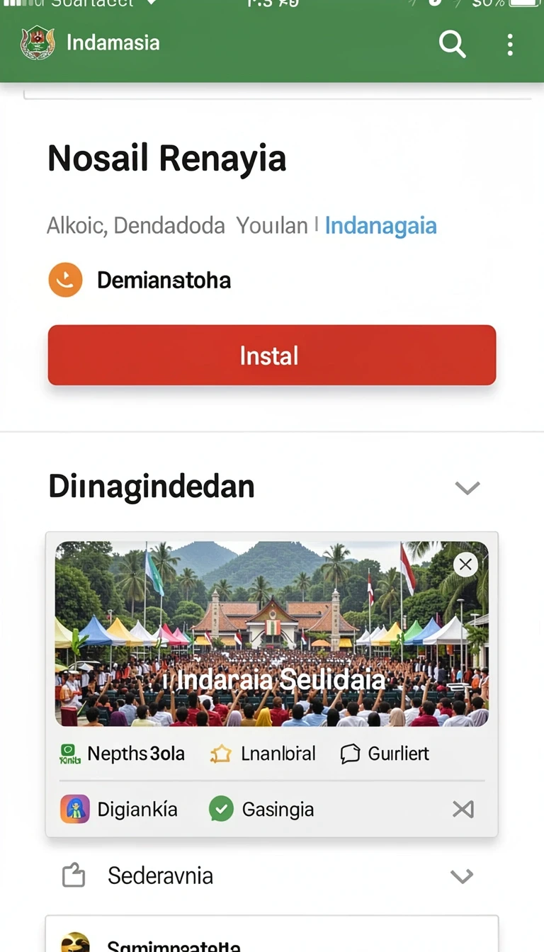 Screenshot Review Aplikasi dunia77 nomor 1